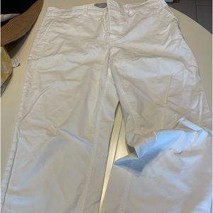 Everlane White Chinos. Buttonfly. Size 16. Excellent Condition.